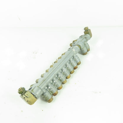 DS8 8-Port Oil Lubricator Distributor Valve W/ DS2 2-Port
