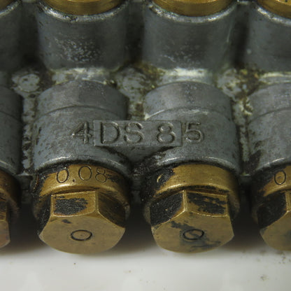 DS8 8-Port Oil Lubricator Distributor Valve W/ DS3 3-Port