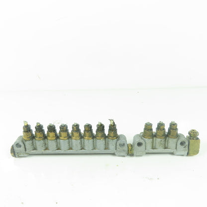 DS8 8-Port Oil Lubricator Distributor Valve W/ DS3 3-Port
