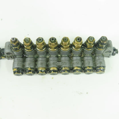 DS8 8-Port Oil Lubricator Distributor Valve W/ DS5 5-Port