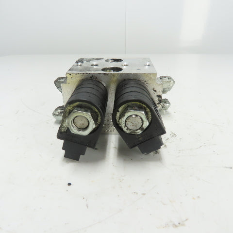 896001 TH2907 293761 Hydraulic Aluminum Valve Block From Cat ND3000-36V Forklift