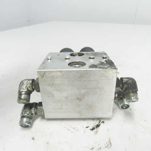 896001 TH2907 293761 Hydraulic Aluminum Valve Block From Cat ND3000-36V Forklift
