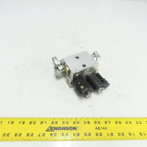 896001 TH2907 293761 Hydraulic Aluminum Valve Block From Cat ND3000-36V Forklift