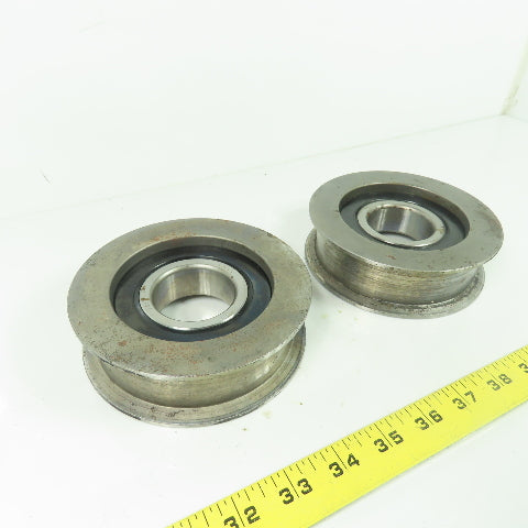5-1/8" OD Belt Roller Bearing 45mm Bore From Cat ND3000-36V Lot Of 2