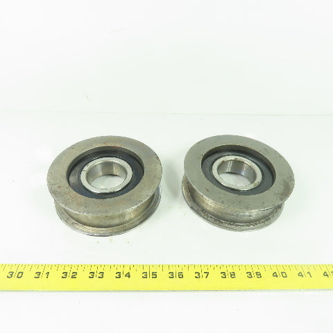 5-1/8" OD Belt Roller Bearing 45mm Bore From Cat ND3000-36V Lot Of 2