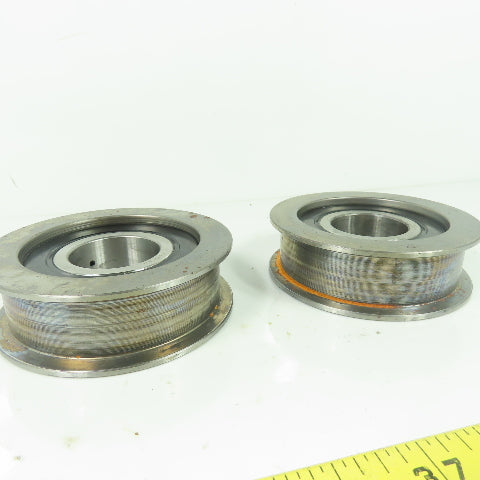 4-1/4" OD Belt Roller Bearing 40mm Bore From Cat ND3000-36V Lot Of 2