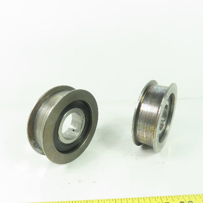 4-1/4" OD Belt Roller Bearing 40mm Bore From Cat ND3000-36V Lot Of 2