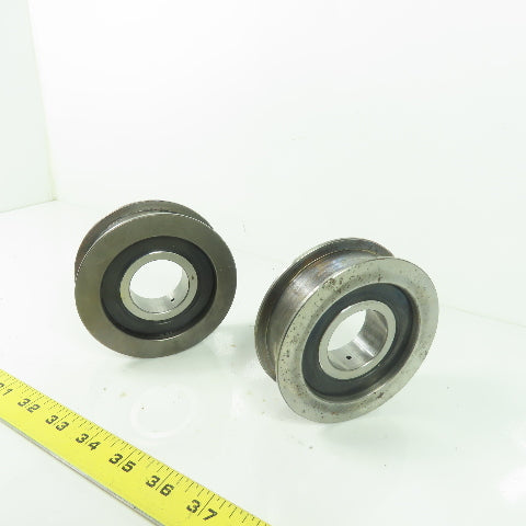 4-1/4" OD Belt Roller Bearing 40mm Bore From Cat ND3000-36V Lot Of 2