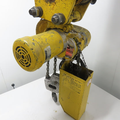 Budgit 113458-13 3 Ton 6000LBS Electric Chain Hoist 230/460V 3Ph 12' Lift 10FPM