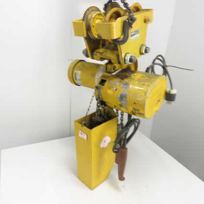 Budgit 113458-13 3 Ton 6000LBS Electric Chain Hoist 230/460V 3Ph 12' Lift 10FPM