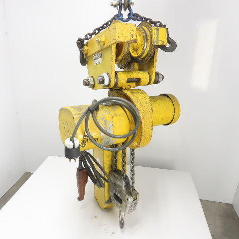 Budgit 113458-13 3 Ton 6000LBS Electric Chain Hoist 230/460V 3Ph 12' Lift 10FPM