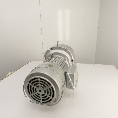 Fuji Hensokuki VX37-080EB 3.7kW Inline Gear Motor 22.5RPM 220V 3PH 60mm Shaft