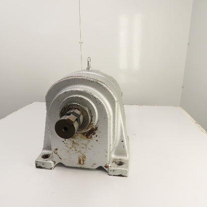 Fuji Hensokuki VX37-080EB 3.7kW Inline Gear Motor 22.5RPM 220V 3PH 60mm Shaft