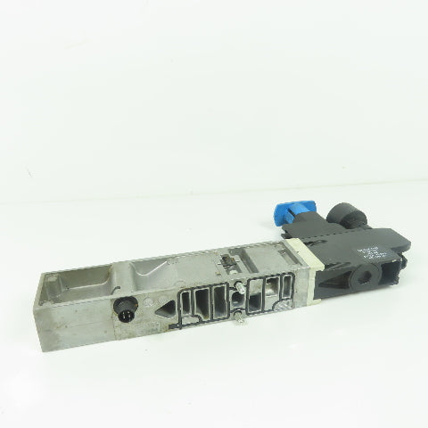Festo VABF-S4-1-R1C2-C-10 Pneumatic Solenoid Valve Regulator Plate 145PSI 10Bar