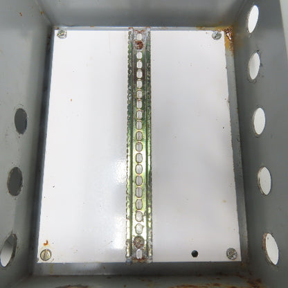 Hoffman A100BCH 10" x 8" x 4" Electrical Enclosure W/ Backplate Type 12,13