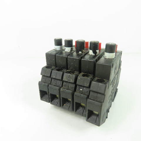 Allen Bradley 1492-GH015 Ser B Miniature Circuit Breaker 1.5A 250VAC Lot Of 5