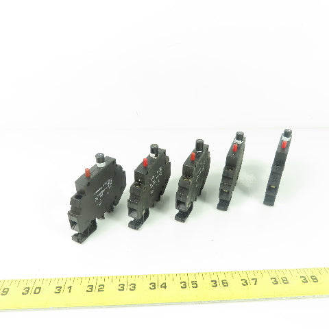 Allen Bradley 1492-GH015 Ser B Miniature Circuit Breaker 1.5A 250VAC Lot Of 5