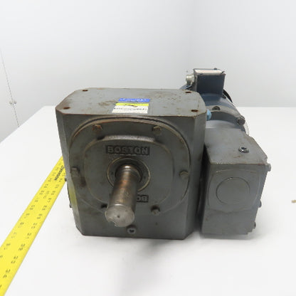 Boston Gear FWA732150XB56 150:1 Ratio Right Angle Worm Gear Reducer 11.6RPM 1HP