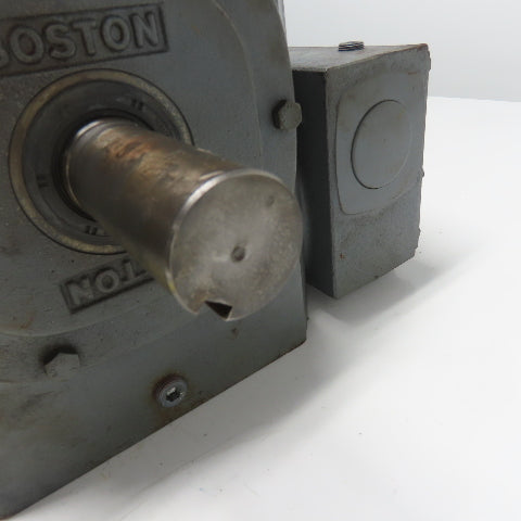 Boston Gear FWA732150XB56 150:1 Ratio Right Angle Worm Gear Reducer 11.6RPM 1HP