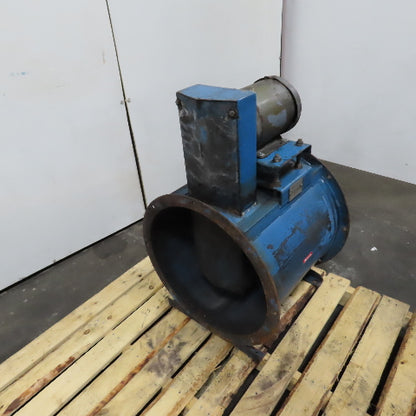 Airfoil Impellers 18" Belt Drive 1HP Spray Booth Exhaust Blower Fan 230/460V 3PH