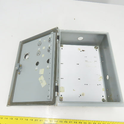 Hoffman CSD16126 16" x 12" x 7" Electrical Enclosure Type 4,12 W/ Backplate