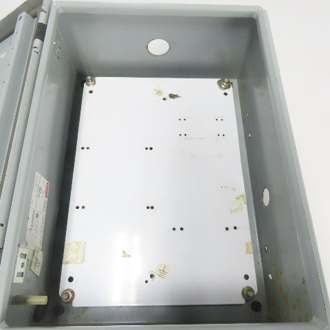 Hoffman CSD16126 16" x 12" x 7" Electrical Enclosure Type 4,12 W/ Backplate