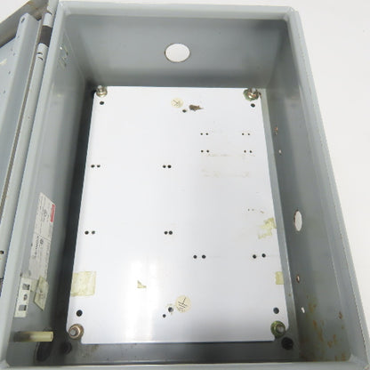 Hoffman CSD16126 16" x 12" x 7" Electrical Enclosure Type 4,12 W/ Backplate