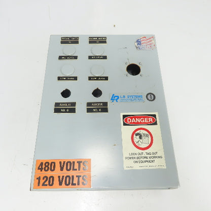 Hoffman CSD16126 16" x 12" x 7" Electrical Enclosure Type 4,12 W/ Backplate