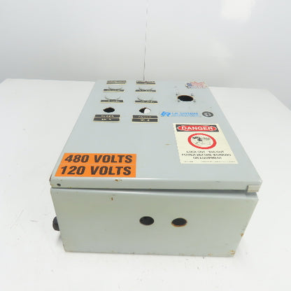 Hoffman CSD16126 16" x 12" x 7" Electrical Enclosure Type 4,12 W/ Backplate