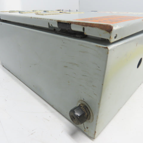 Hoffman CSD16126 16" x 12" x 7" Electrical Enclosure Type 4,12 W/ Backplate
