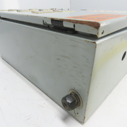 Hoffman CSD16126 16" x 12" x 7" Electrical Enclosure Type 4,12 W/ Backplate