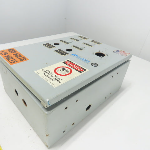 Hoffman CSD16126 16" x 12" x 7" Electrical Enclosure Type 4,12 W/ Backplate