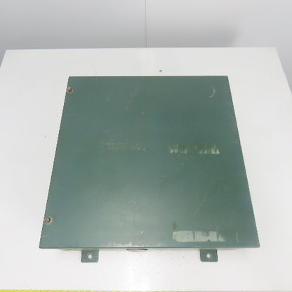 20" x 20" x 7" Wall Mount Electrical Enclosure W/ Backplate And Hinged Door
