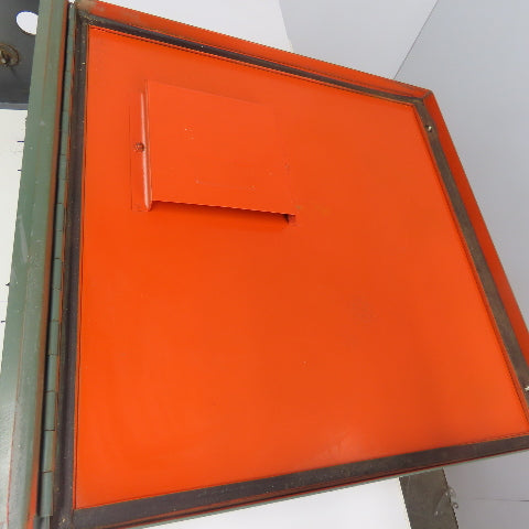 20" x 20" x 7" Wall Mount Electrical Enclosure W/ Backplate And Hinged Door