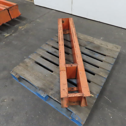 Heavy Duty Cantilever Rack Base 52" x 9-1/2" x 9" H (11 x 4-1/2" Post Opening)