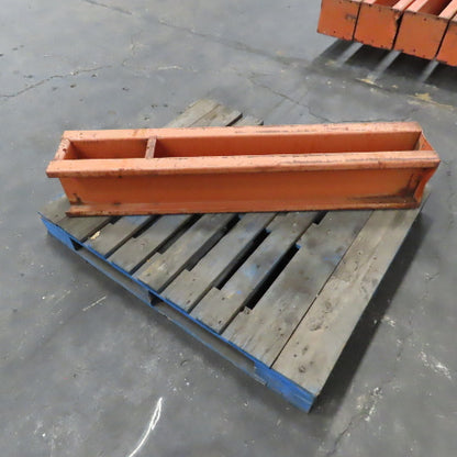 Heavy Duty Cantilever Rack Base 52" x 9-1/2" x 9" H (11 x 4-1/2" Post Opening)