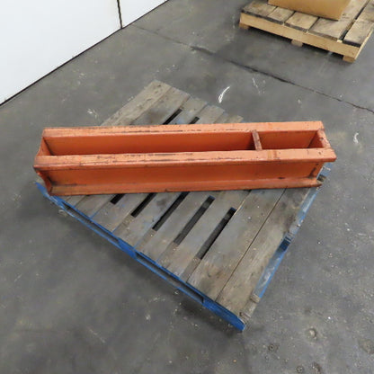 Heavy Duty Cantilever Rack Base 52" x 9-1/2" x 9" H (11 x 4-1/2" Post Opening)