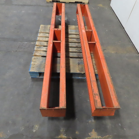 Heavy Duty Cantilever Rack Base For Double Sided Racking 90-1/2" L Set Of 2