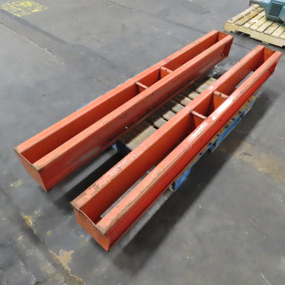 Heavy Duty Cantilever Rack Base For Double Sided Racking 90-1/2" L Set Of 2