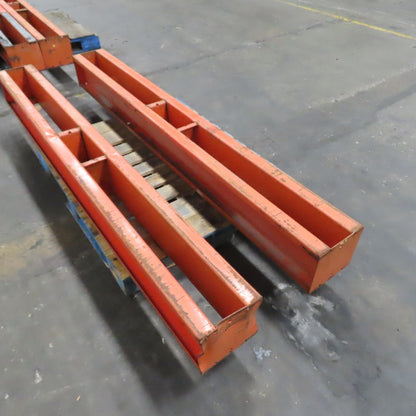 Heavy Duty Cantilever Rack Base For Double Sided Racking 90-1/2" L Set Of 2