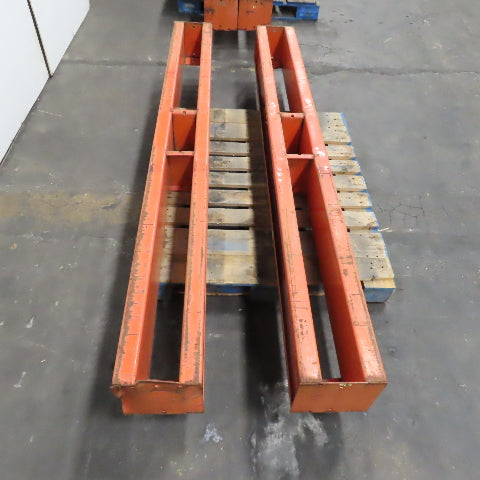 Heavy Duty Cantilever Rack Base For Double Sided Racking 90-1/2" L Set Of 2