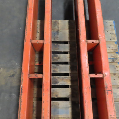 Heavy Duty Cantilever Rack Base For Double Sided Racking 90-1/2" L Set Of 2