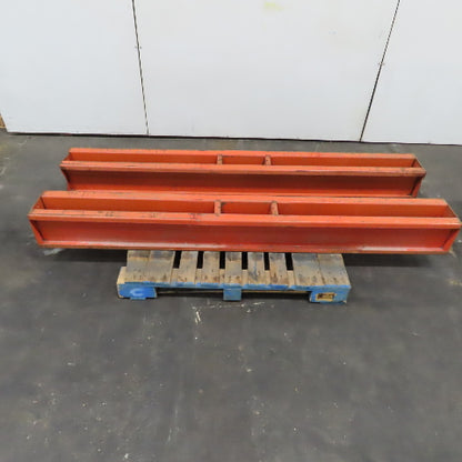 Heavy Duty Cantilever Rack Base For Double Sided Racking 90-1/2" L Set Of 2