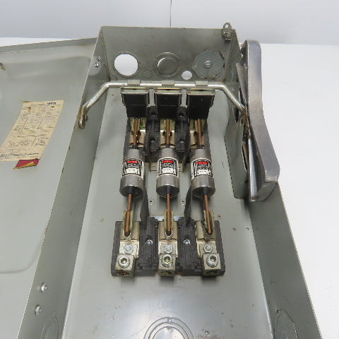 ITE F-354 200A Fusible Vacu-Break Heavy Duty Safety Switch 600VAC 3Ph 3-Pole