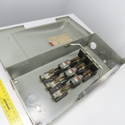 ITE F-354 200A Fusible Vacu-Break Heavy Duty Safety Switch 600VAC 3Ph 3-Pole