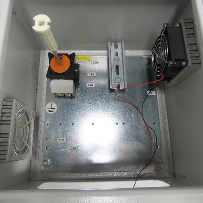 Sneider 12"x 12" x 7" Electrical Enclosure W/ Backplate And Disconnect Switch