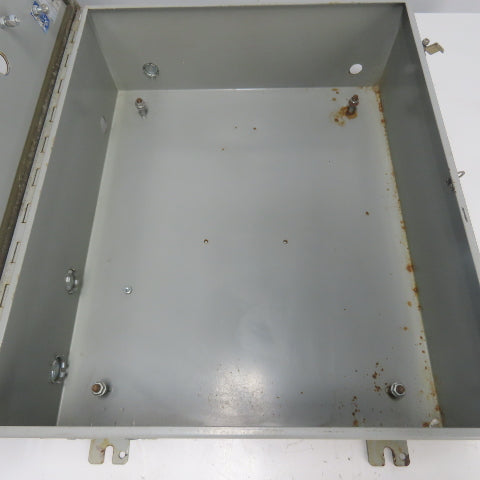 Wiegmann B242007CH 24" x 20" x 7" Electrical Enclosure Type 12 W/ Hinged Dor