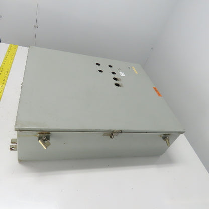 Wiegmann B242007CH 24" x 20" x 7" Electrical Enclosure Type 12 W/ Hinged Dor