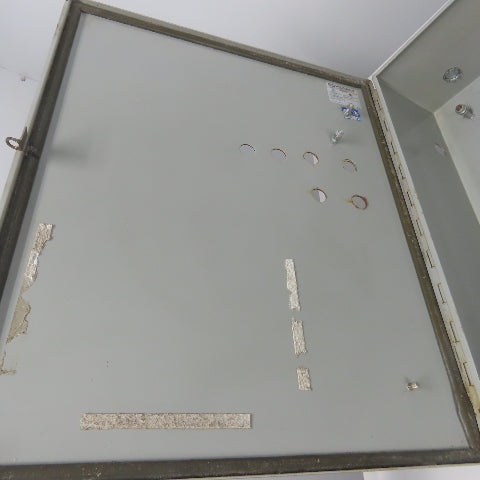 Wiegmann B242007CH 24" x 20" x 7" Electrical Enclosure Type 12 W/ Hinged Dor