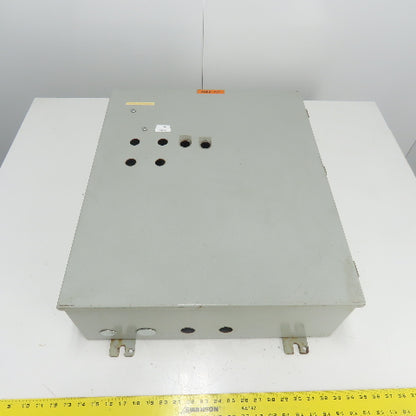 Wiegmann B242007CH 24" x 20" x 7" Electrical Enclosure Type 12 W/ Hinged Dor